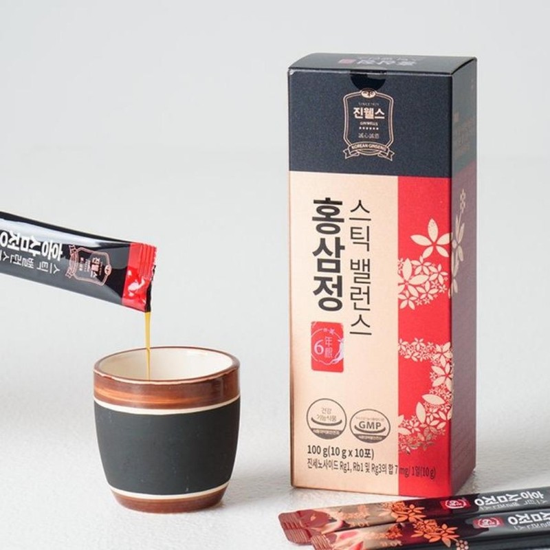 Gene Wells 6-year-old red ginseng essence stick balance red ginseng
