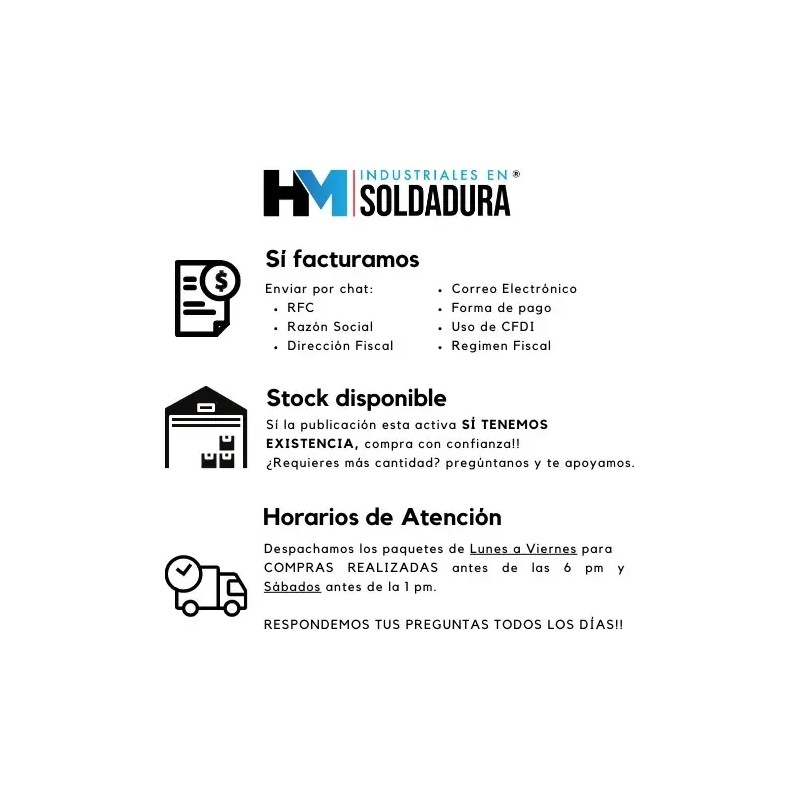 Disco Corte Inoxidable 4-1/2 X.040 X7/8 Pferd, Caja 25 Pzas