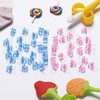 XINHUIDALSQ 150 Mini Acrylic Pacifiers for Baby Shower Game, 0.86