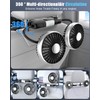 USB Car Fan for Backseat: Dual Rear Seat Fans for