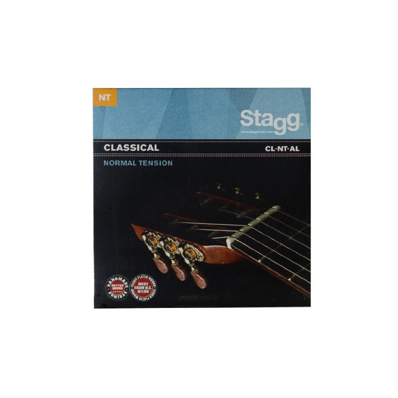 Stagg Nylon/Silver Plated Wound Set of Strings for Classical Guitar
