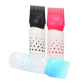 1pc Hair Dyeing Coloring Applicator Bottles Root Comb Applicator Bottle Dispenser with Comb Salon Hair Tools