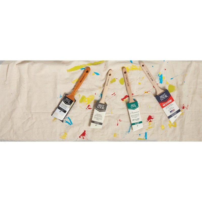 Best Look by Wooster 2-1/2 in. Angle Sash Paint Brush
