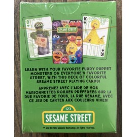 Sesame Street Playing Cards