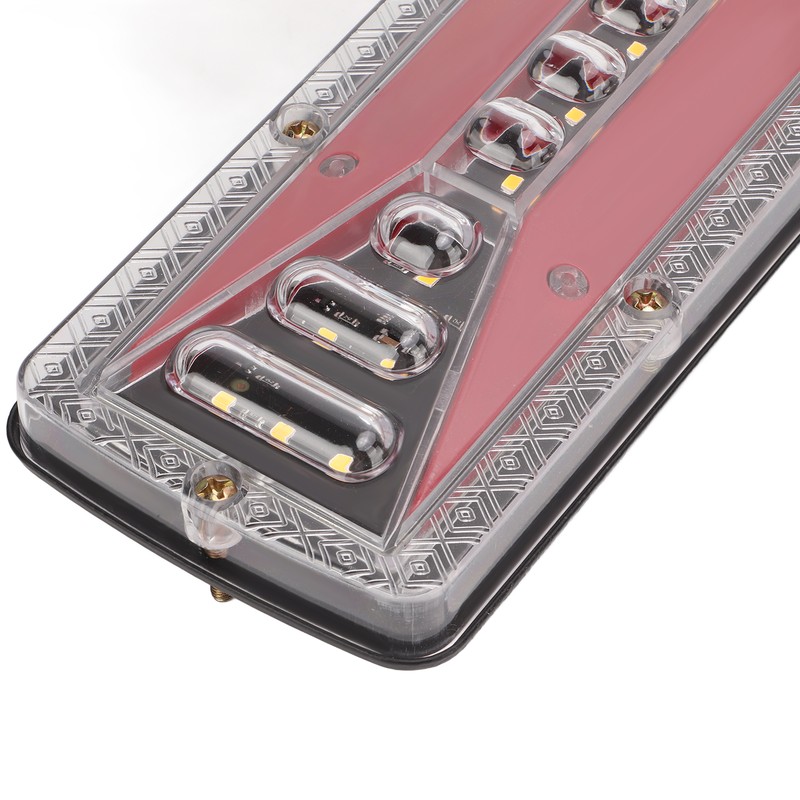 2 PCS Rear Tail Light Bar IP68 Waterproof 24V 50000H