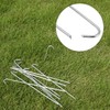 QWORK Metal Tent Stakes, 120 Pack 9-Inch Heavy Duty Camping