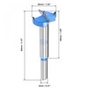 Sourcingmap Forstner Drill Bits 26mm, Tungsten Carbide Wood Hole Saw