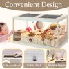 Prolee Hamster Cage with Openable Mesh Top,Solid Built Hamster Enclosure