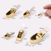 ModouString Brass Mini Planes,violin thumb plane,finger planes with Steel Blade