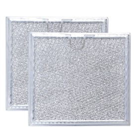 Grease Filter for GE Microwave JVM7195SK1SS, JVM7195SK2SS, JVM7195SK3SS, JVM7195SK4SS, PVM9179SK4SS, JVM7195SF1SS, JVM7195FL1DS, PVM9179SK2SS, PVM9215SK3SS Oven Vent Filter Replacement.(2Pack)
