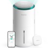 Provirtec MistFree Smart Humidifier for Bedroom, Evaporative Humidifier No White