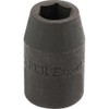 Draper 28446 Expert Impact Socket, 1/2" Square Drive, 12mm ,