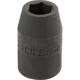Draper 28446 Expert Impact Socket, 1/2" Square Drive, 12mm , Blue