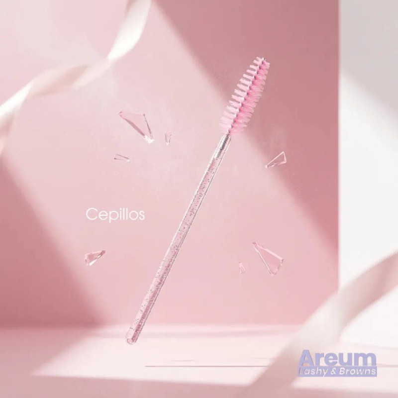 100 Microbrush 50 Cepillos 50 Lip Brush Pestañas Y Cejas