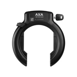 AXA Imenso X Large - Chiave non sfoderabile - Apertura larga 70 mm - Livello di sicurezza 12 - Combinabile con catena inserita, nero