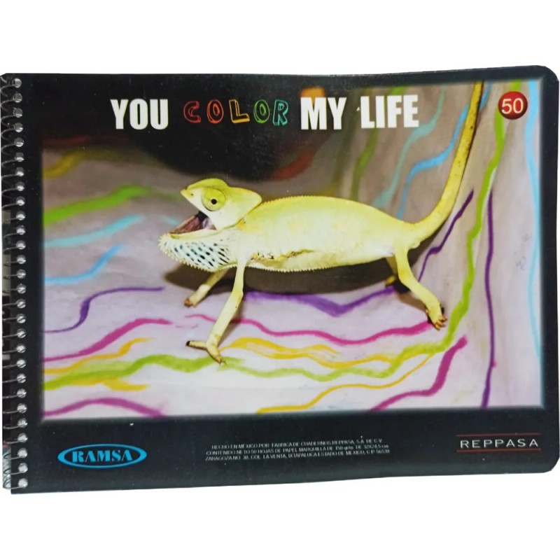 Cuaderno De Dibujo Marquilla De 50 Hojas Con Papel Cebolla