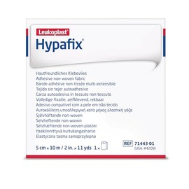 Hypafix, 7144301, Apósito Blanco de 5cm x 10m
