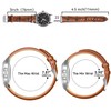 RBIPO Genuine Leather Watch Strap, Alligator Grain Quick Release Replacement