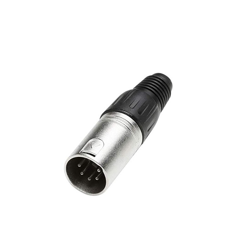3x DMX Male XLR 5 Pin Solder Connector Cable for