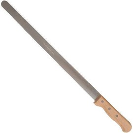 A.M. Leonard 16-Inch Searing Knife with Wooden Handle