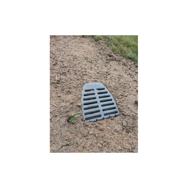 Lawn Grate Yard Drain Used for Sump Pump and Downspout