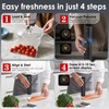 Reusable Vacuum Sealer Bags for Food – 30 Medium (10