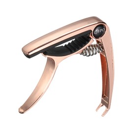 MECCANIXITY Guitar Capo Aluminum Alloy Rose Gold for Acoustic Guitar, Electric Guitar, Bass, Pack of 1
