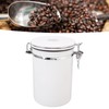 Coffee Canister Stainless Steel Good Sealing Food Airtight Storage Container