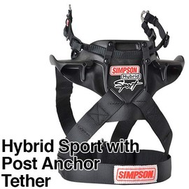 SIMPSON HS.PA Hybrid Sport Neck Support Tether Set