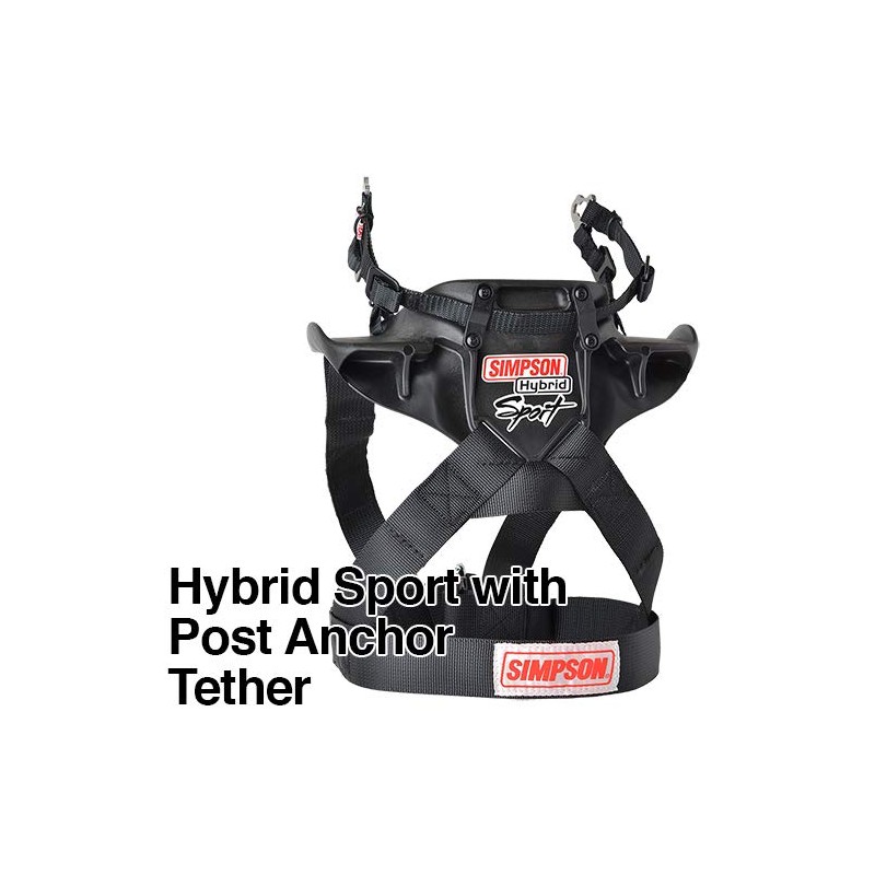 SIMPSON HS.PA Hybrid Sport Neck Support Tether Set