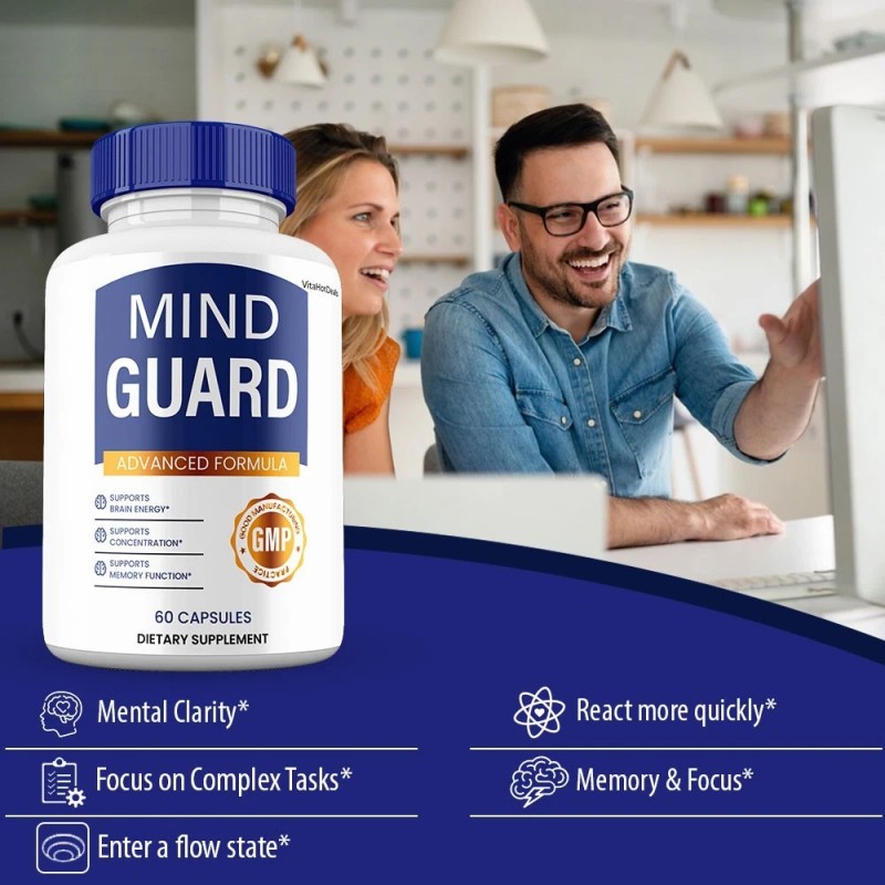 Mind Guard Supplement, All Natural Cognitive Pills, MindGuard (5 Pack)