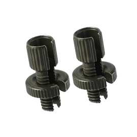 VekAuto 2 Pcs M8 Brake Clutch Cable Line Adjuster Screw Adjusting Bolt with Slotted for Motorcycle Bike Scooter Aluminum Alloy Army Green Auto Accessories