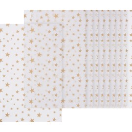 Transparentpapier "Sternchen", 20,5x33 cm, 10 Blatt