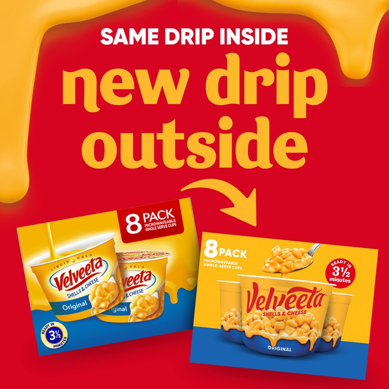 Velveeta Shells & Cheese Original Microwaveable Shell Pasta & Cheese
