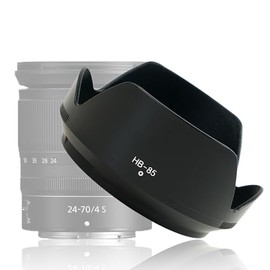 【Replaces for HB-85】 HB-85 Lens Hood for Nikon Nikkor Z 24-70mm f/4 S Lens, Compatible with Ф72mm Lens Cap and Filters