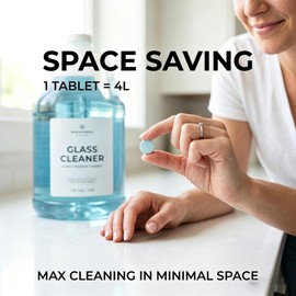 200-Pack Car Windshield Washer Tablets - Washer Fluid Tablets Glass Cleaner Concentrate, Car Windshield Wiper Fluid, Safe for All Vehicles.