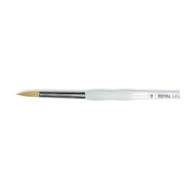 Royal Soft-Grip Series SG250 Gold Taklon Round (Size 3/0)