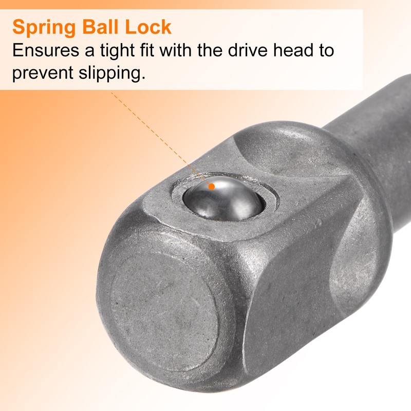 sourcing map Deep 6-Points Impact Socket 1/2" Drive 21mm Metric