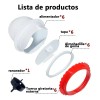 Comederos Automático Para Pollos ,gallo,codorniz, 6 Piezas