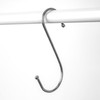 S-Hooks for Hanging, Pack of 8, in Silver, Metal Hooks