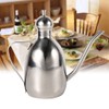1Pc 0.35L Stainless Steel Olive Oil Dispenser Vinegar Pot Bottle