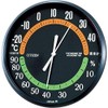 Citizen TM-42 Thermometer, Hygrometer, Analog, Wall Clock Style