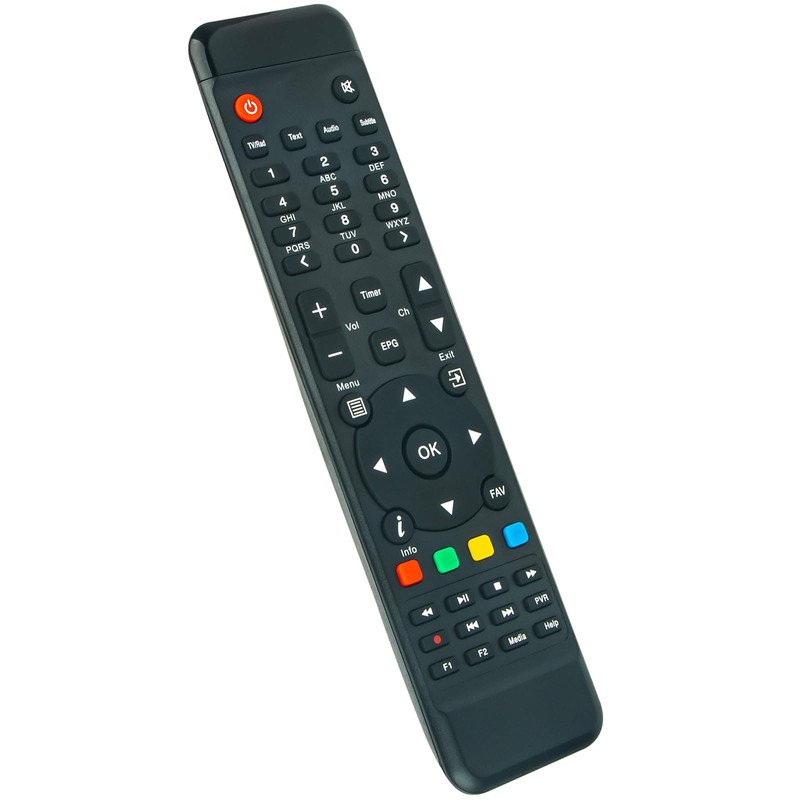 VINABTY Replacement Remote Control Suitable for Protek IPTV Receiver, Compatible