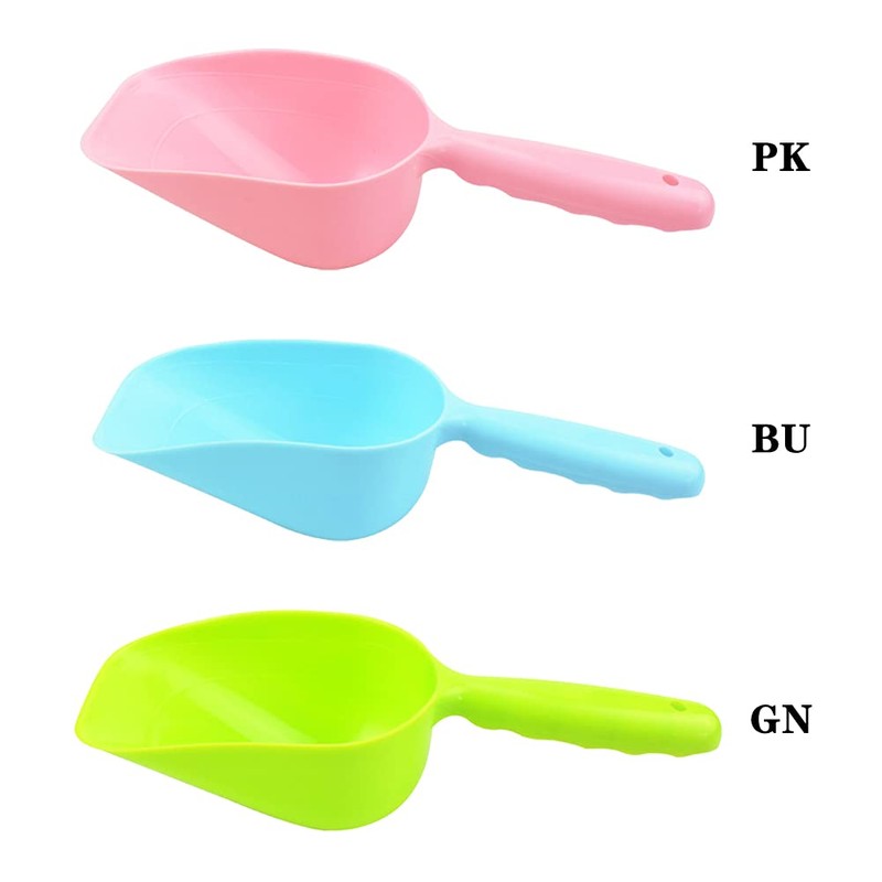 Plastic Pet Scoop Feeder Scoop Feeding Spoon Measuring Spoon with