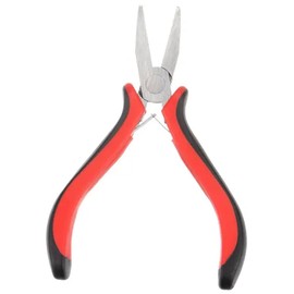 HYNRCAKZYL Tape in Hair Extensions Tool Pliers, Stainless Steel, Non-Slip, Mini, 1 Pack, For Micro/Nano Ring Beads, Open and Removal