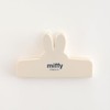 Green Flash Miffy Face Clip, Beige BM-378