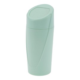 VekAuto 1 Pcs Car Trash Can 3.1" Width 7.9" Height Trash Bin Auto Portable ABS Green Car Cup Holder