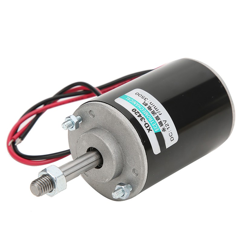 12/24V 30W High Speed CW/CCW Permanent Magnet DC Motor For