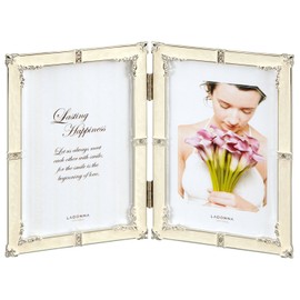 LADONNA MJ62-PD-WH Picture Frame, White, 070930