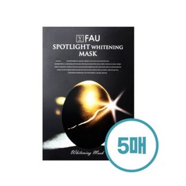 pow Pau Spotlight Whitening, Cinderella Mask Pack (5 sheets) + Pow Collagen Velvet Mask (1 sheet) / 파우 스포트라이트 미백,신데렐라마스크팩 5매+파우 콜라겐 벨벳 마스크1매